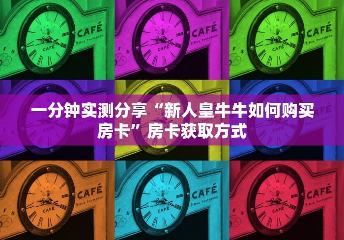 一分钟实测分享“新人皇牛牛如何购买房卡”房卡获取方式