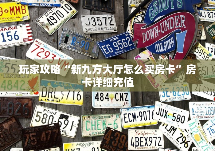 玩家攻略“新九方大厅怎么买房卡”房卡详细充值